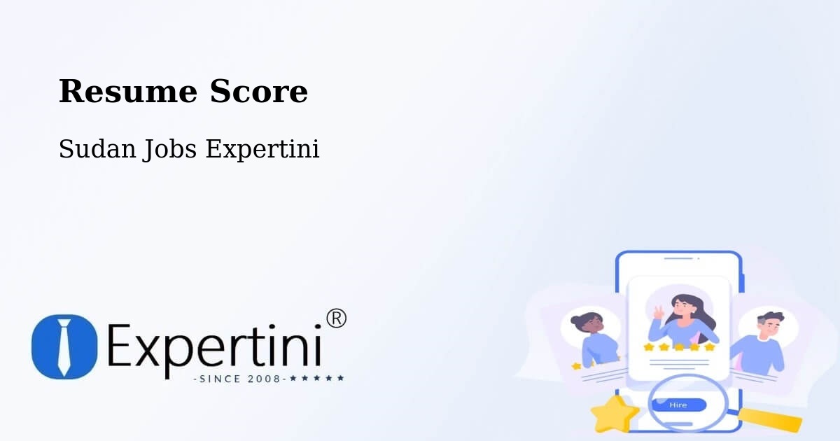 Resume Score & Job Description Match Tool – Dilling - Sudan Jobs Expertini